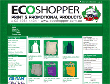 Tablet Screenshot of ecoshopper.com.au